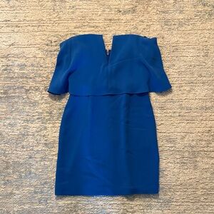BCBGMaxAzria Strapless Royal Blue Dress size 4